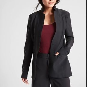 ATHLETA Black Interstellar Blazer Size Large